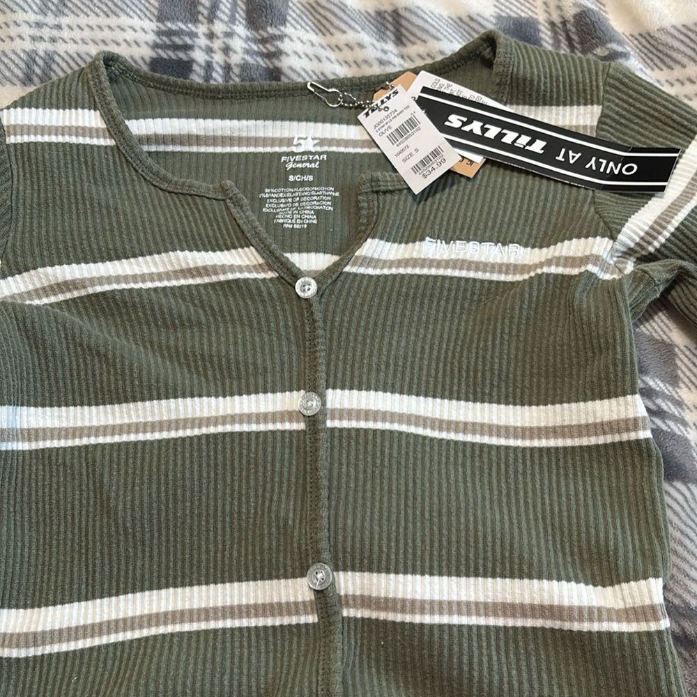 Long sleeve 5 star tee